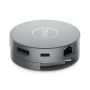 DELL Pro 7-in-1 USB-C-reisadapter - DA310 (DELL-DA310) thumbnail