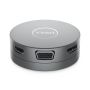 DELL Pro 7-in-1 USB-C-reisadapter - DA310 (DELL-DA310) thumbnail