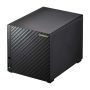Asustor AS3104T NAS Ethernet LAN Zwart N3050 (90IX00P1-BW3S10) thumbnail