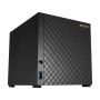 Asustor AS3104T NAS Ethernet LAN Zwart N3050 (90IX00P1-BW3S10) thumbnail