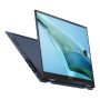 ASUS ZenBook S 13 Flip OLED UP5302ZA-LX106W Hybride (2-in-1) 33,8 cm (13.3") Touchscreen 2.8K Intel® Core™ i7 i7-1260P 16 GB LPDDR5-SDRAM 1 TB SSD Wi-Fi 6E (802.11ax) Windows 11 Home Blauw, Wit (90NB0VV1-M00F60) thumbnail