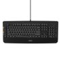 Belkin F1DN008KBD toetsenbord USB QWERTY Engels Zwart (F1DN008KBD) thumbnail