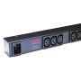 APC Rack PDU, Basic, ZeroU, 16A, 230V, (15x) C13, C20 stekker (A7067488) thumbnail