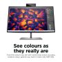 HP Z24m G3 computer monitor 60,5 cm (23.8") 2560 x 1440 Pixels Quad HD Zilver (4Q8N4AA) thumbnail