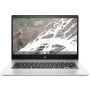 HP Chromebook x360 14 G1 35,6 cm (14") Touchscreen Full HD Intel® Pentium® Gold 4417U 8 GB DDR4-SDRAM 32 GB Flash Wi-Fi 5 (802.11ac) ChromeOS Zilver (6BP69EA#ABH) thumbnail