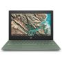 HP Chromebook 11 G8 EE 29,5 cm (11.6") Touchscreen HD Intel® Celeron® N4120 8 GB LPDDR4-SDRAM 32 GB eMMC Wi-Fi 5 (802.11ac) ChromeOS Groen (9VX75EA#ABH) thumbnail