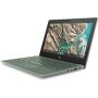 HP Chromebook 11 G8 EE 29,5 cm (11.6") Touchscreen HD Intel® Celeron® N4120 8 GB LPDDR4-SDRAM 32 GB eMMC Wi-Fi 5 (802.11ac) ChromeOS Groen (9VX75EA#ABH) thumbnail