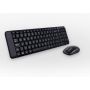 Logitech Wireless Combo MK220 toetsenbord Inclusief muis USB Portugees Zwart (920-003158) thumbnail