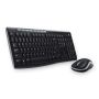 Logitech Wireless Combo MK270 toetsenbord Inclusief muis RF Draadloos Hebreeuws Zwart (920-004522) thumbnail
