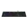 Logitech G G815 LIGHTSYNC RGB Mechanical Gaming Keyboard – GL Clicky toetsenbord USB Scandinavisch Koolstof (920-009092) thumbnail