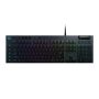 Logitech G G815 LIGHTSYNC RGB Mechanical Gaming Keyboard – GL Clicky toetsenbord USB Scandinavisch Koolstof (920-009092) thumbnail