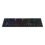Logitech G G915 LIGHTSPEED Wireless RGB Mechanical Gaming Keyboard – GL Clicky toetsenbord RF-draadloos + Bluetooth Scandinavisch Koolstof (920-009108) thumbnail