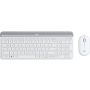 Logitech MK470 toetsenbord Inclusief muis RF Draadloos QWERTY Scandinavisch Wit (920-009201) thumbnail