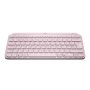Logitech MX Keys Mini toetsenbord RF-draadloos + Bluetooth QWERTY Engels Roze (920-010497) thumbnail