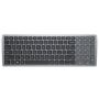 DELL KB740 toetsenbord RF-draadloos + Bluetooth QWERTY US International Grijs, Zwart (KB740-GY-R-INT) thumbnail