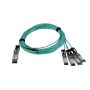 StarTech.com QSFP+ optische Breakout kabel - actief - Cisco QSFP-4X10G-AOC5M compatibel - 5m (QSFP4X10GAO5) thumbnail