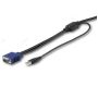 StarTech.com 4,5 m USB KVM kabel voor rackmonteerbare consoles (RKCONSUV15) thumbnail