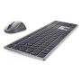 DELL Premier draadloos toetsenbord en muis voor meerdere apparaten - KM7321W - VS int'l (QWERTY) (KM7321WGY-INT) thumbnail