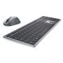 DELL Premier draadloos toetsenbord en muis voor meerdere apparaten - KM7321W - VS int'l (QWERTY) (KM7321WGY-INT) thumbnail