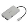 Targus DOCK419EU laptop dock & poortreplicator Bedraad USB 3.2 Gen 1 (3.1 Gen 1) Type-C Grijs (DOCK419EU) thumbnail