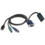 Vertiv Avocent DSAVIQ-PS2M toetsenbord-video-muis (kvm) kabel Zwart (DSAVIQ-PS2M) thumbnail