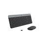 Logitech MK470 toetsenbord Inclusief muis RF Draadloos Slovaaks Grafiet (920-009264) thumbnail