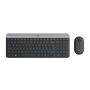 Logitech MK470 toetsenbord Inclusief muis RF Draadloos Slovaaks Grafiet (920-009264) thumbnail