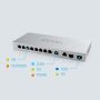 Zyxel XGS1010-12-ZZ0102F netwerk-switch Unmanaged Gigabit Ethernet (10/100/1000) Grijs (XGS1010-12-ZZ0102F) thumbnail