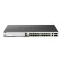 D-Link DMS-3130-30TS/E netwerk-switch Managed L3 10G Ethernet (100/1000/10000) Bureaublad-/wandmontage Zwart (DMS-3130-30TS/E) thumbnail