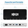 Tripp Lite U442-DOCK16-B laptop dock & poortreplicator Bedraad USB 3.2 Gen 1 (3.1 Gen 1) Type-C Grijs (U442-DOCK16-B) thumbnail