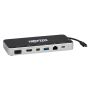 Tripp Lite U442-DOCK16-B laptop dock & poortreplicator Bedraad USB 3.2 Gen 1 (3.1 Gen 1) Type-C Grijs (U442-DOCK16-B) thumbnail