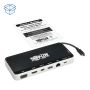 Tripp Lite U442-DOCK16-B laptop dock & poortreplicator Bedraad USB 3.2 Gen 1 (3.1 Gen 1) Type-C Grijs (U442-DOCK16-B) thumbnail