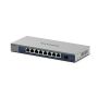 NETGEAR GS108X Unmanaged L2 Gigabit Ethernet (10/100/1000) Grijs (GS108X-100EUS) thumbnail