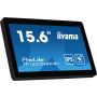 iiyama ProLite TF1633MSC-B1 computer monitor 39,6 cm (15.6") 1920 x 1080 Pixels Full HD Touchscreen Zwart (TF1633MSC-B1) thumbnail