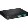 TRENDnet Switch  8 Port Gbit PoE+ 105W 19            Metall (TPE-TG81G) thumbnail