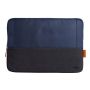 Trust Lisboa - Laptophoes - Sleeve - 16 inch - Gerecycled materiaal - Blauw (24982) thumbnail