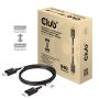 CLUB3D DisplayPort 2.1 Bi-Directional VESA DP80 Gecertificeerde kabel 4K240Hz, 8K60Hz or 10K30Hz M/M 1.2m/3.94ft (CAC-1091) thumbnail