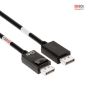 CLUB3D DisplayPort 2.1 Bi-Directional VESA DP80 Gecertificeerde kabel 4K240Hz, 8K60Hz or 10K30Hz M/M 1.2m/3.94ft (CAC-1091) thumbnail