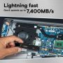 Crucial T500 M.2 2 TB PCI Express 4.0 3D TLC NAND NVMe (CT2000T500SSD8) thumbnail