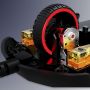 HyperX Pulsefire Haste Gaming muis (wit-roze) (4P5E4AA) thumbnail