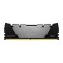 Kingston Technology FURY 64GB 3200MT/s DDR4 CL16 DIMM (set van 4) 1Gx8 Renegade Zwart (KF432C16RB12K4/64) thumbnail