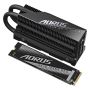 GIGABYTE AORUS Gen5 12000 1 TB M.2 PCI Express 5.0 NVMe 3D TLC NAND (AG512K1TB) thumbnail