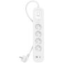 Belkin SRB001VF2M Overspanningsbeveiliging Wit 4 AC-uitgang(en) 2 m (SRB001VF2M) thumbnail
