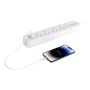 Belkin SRB001VF2M Overspanningsbeveiliging Wit 4 AC-uitgang(en) 2 m (SRB001VF2M) thumbnail