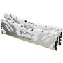 Kingston Technology FURY 64GB 6400MT/s DDR5 CL32 DIMM (set van 2) Renegade White XMP (KF564C32RWK2-64) thumbnail
