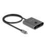 DeLOCK 11500 interface hub USB 3.2 Gen 2 (3.1 Gen 2) Type-C 10000 Mbit/s Grijs (11826) thumbnail