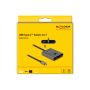 DeLOCK 11500 interface hub USB 3.2 Gen 2 (3.1 Gen 2) Type-C 10000 Mbit/s Grijs (11826) thumbnail