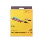 DeLOCK 41423 interfacekaart/-adapter Intern PCI, SATA, USB 3.2 Gen 1 (3.1 Gen 1) (41423) thumbnail