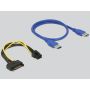DeLOCK 41426 interfacekaart/-adapter Intern PCI, PCIe, USB 3.2 Gen 1 (3.1 Gen 1) (41426) thumbnail