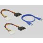 DeLOCK 41427 interfacekaart/-adapter Intern PCIe, USB 3.2 Gen 1 (3.1 Gen 1) (41427) thumbnail